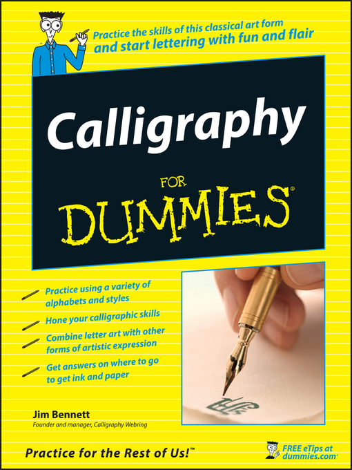Title details for Calligraphy For Dummies by Jim Bennett - Available